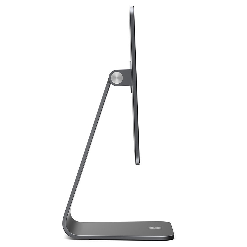 JOPREE X43 磁吸式 2022 iPad Pro 12.9吋 6代 金屬桌面支架, 太空灰