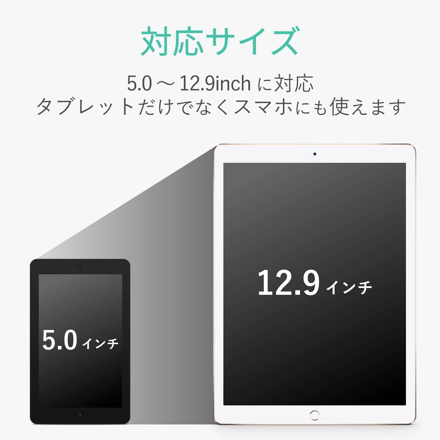ELECOM 夾式雙軸可調整 12.9吋 以下通用 iPad 懸臂支架, 黑