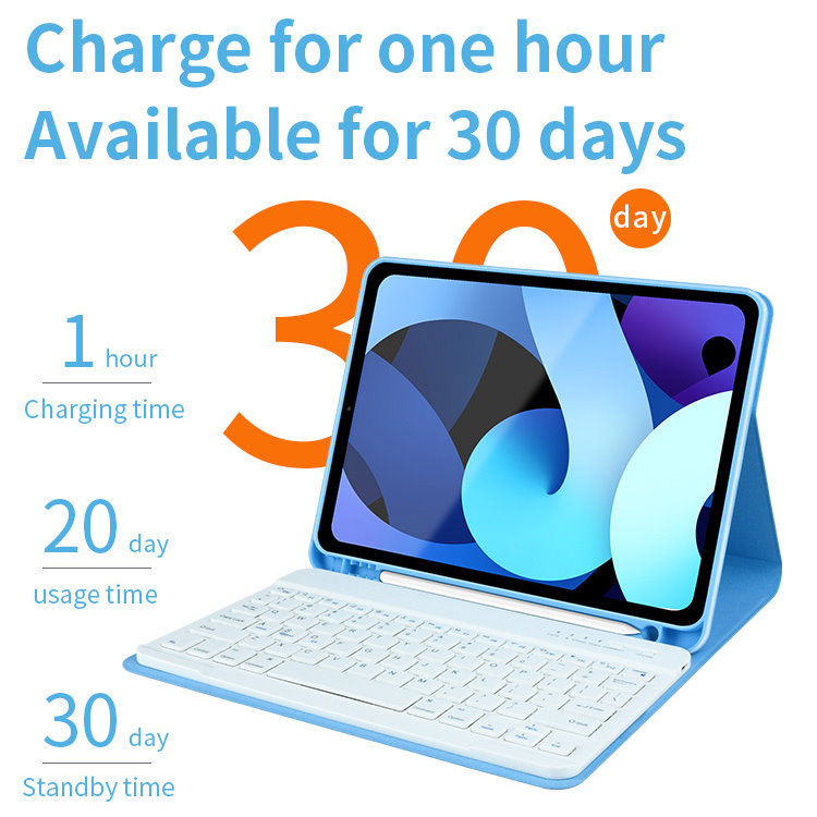 MLTIX 聰穎鍵盤 2021 iPad Pro 11吋 3代 含筆槽保護殼 - 繁體, 灰