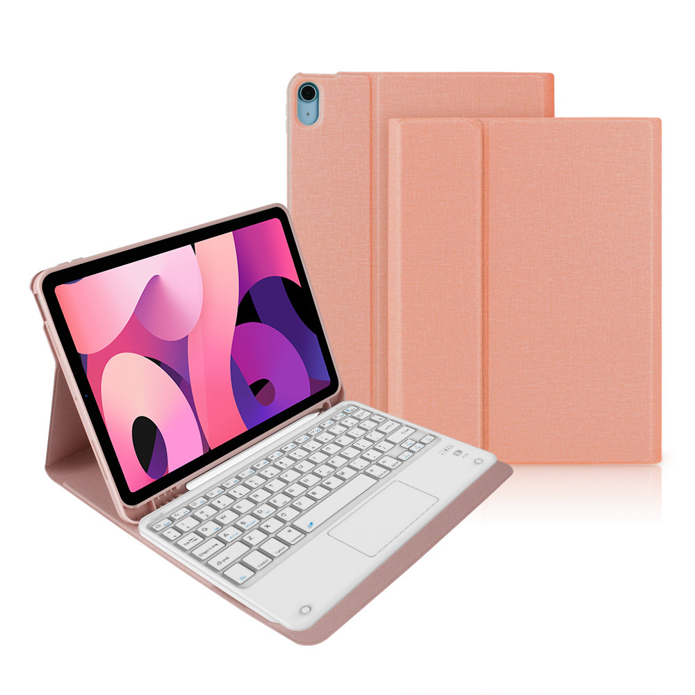 MLTIX 書本式含觸控板 2020 Galaxy Tab A7 (10.4 吋) 鍵盤保護套 - 繁體, 黑