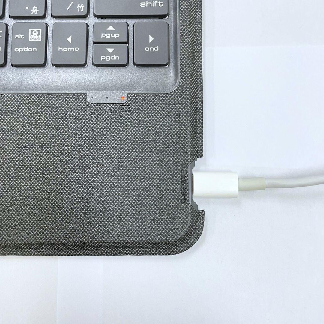 MLTIX 磁吸式抗彎曲 2024 iPad Air 6 (11 吋, M2) 含磁扣鍵盤保護殼 - 繁體, 極致灰