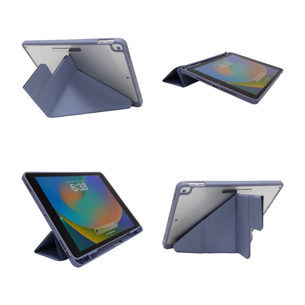 MLTIX 可直立防摔抗彎 2019 iPad Air 3 (10.5 吋) 含筆槽多角度保護殼, 黑