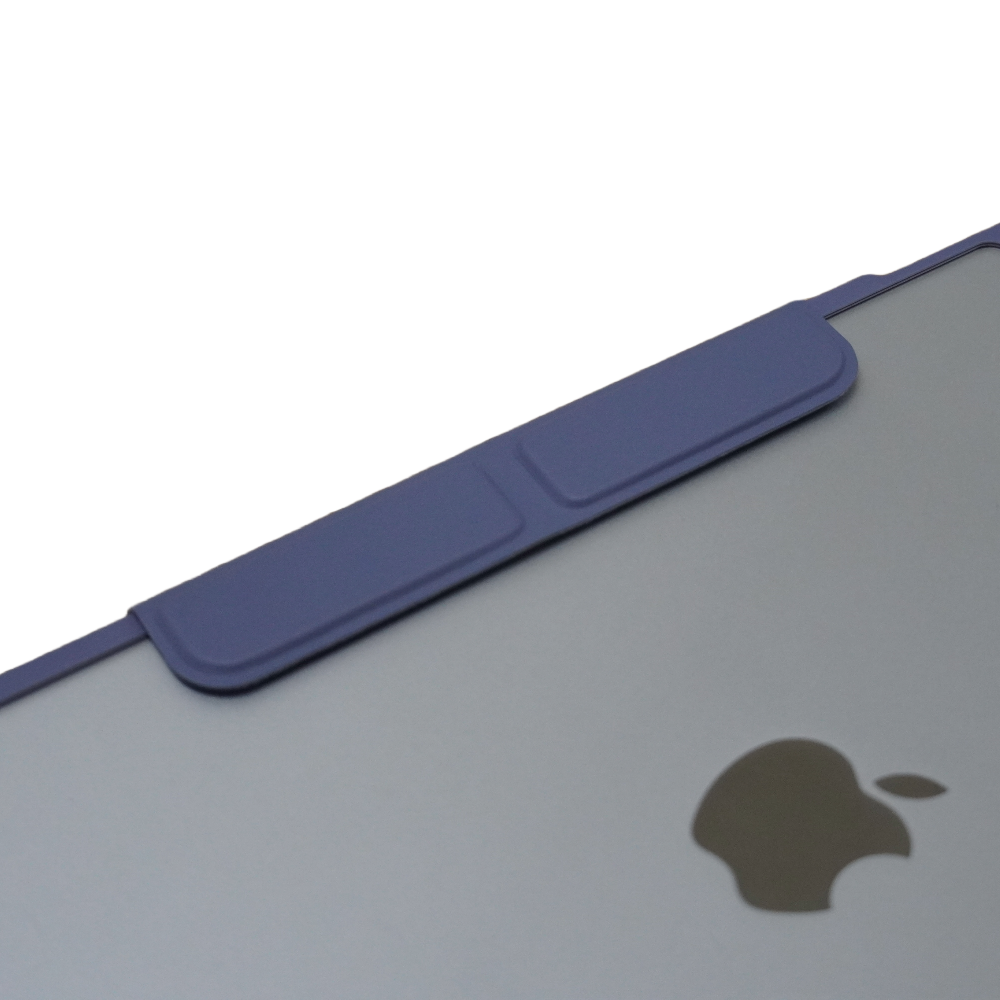 MLTIX 可直立輕薄型 2024 iPad mini 7 (8.3 吋) 含筆槽多角度保護殼, 灰