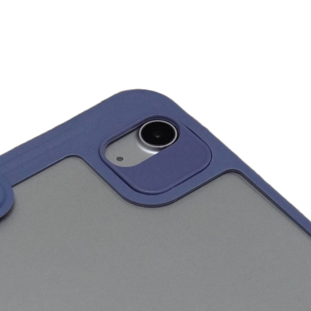 MLTIX 可直立輕薄型 2024 iPad mini 7 (8.3 吋) 含筆槽多角度保護殼, 灰