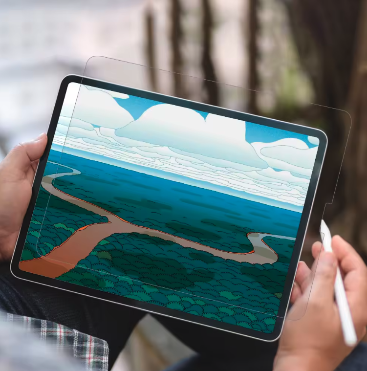 MLTIX 磁吸式 PaperLike 2024 iPad Air 6 (11 吋, M2) 可拆式類紙膜