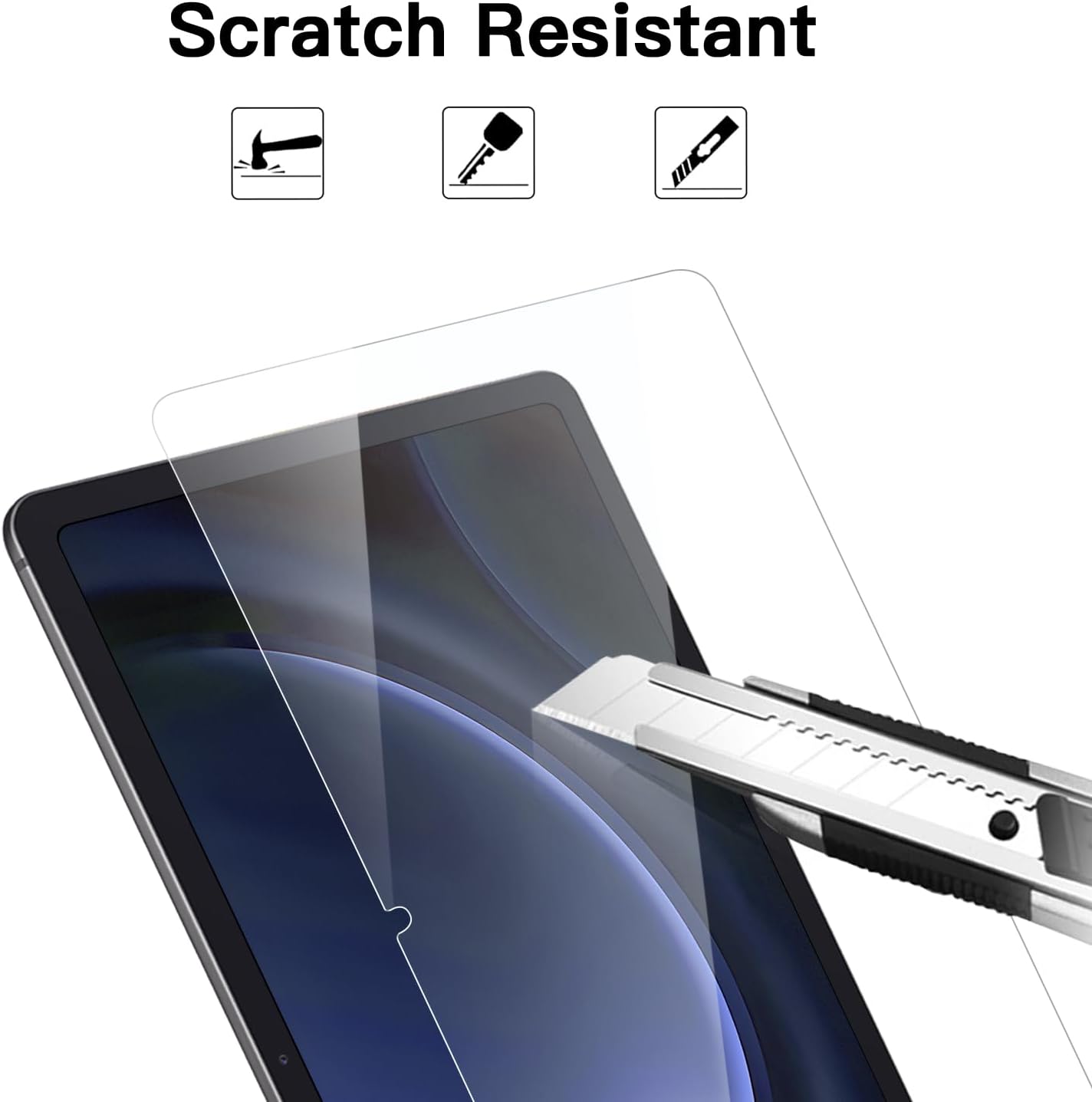 MLTIX Glass Pro 9H 高透 2024 Galaxy Tab S10+ (12.4 吋) 鋼化玻璃貼