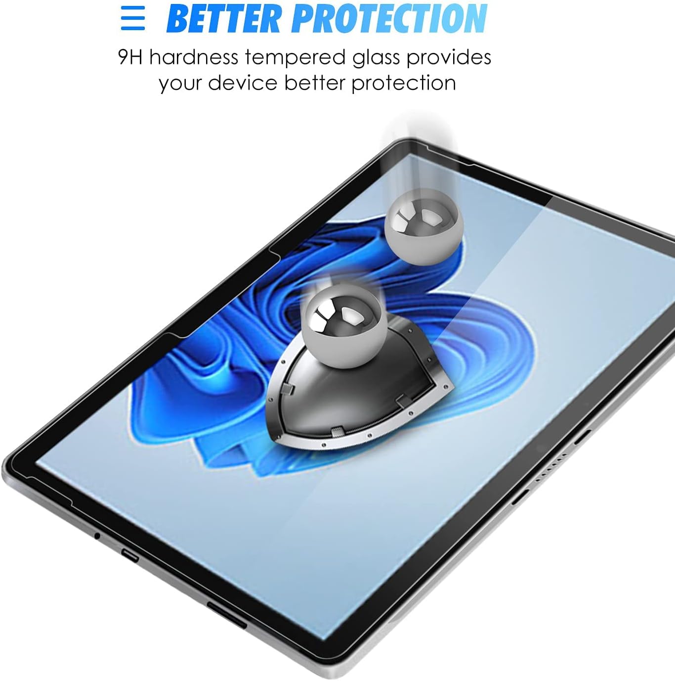 MLTIX Glass Pro 9H 高透 2021 Surface Go 3 (10.5 吋) 鋼化玻璃貼