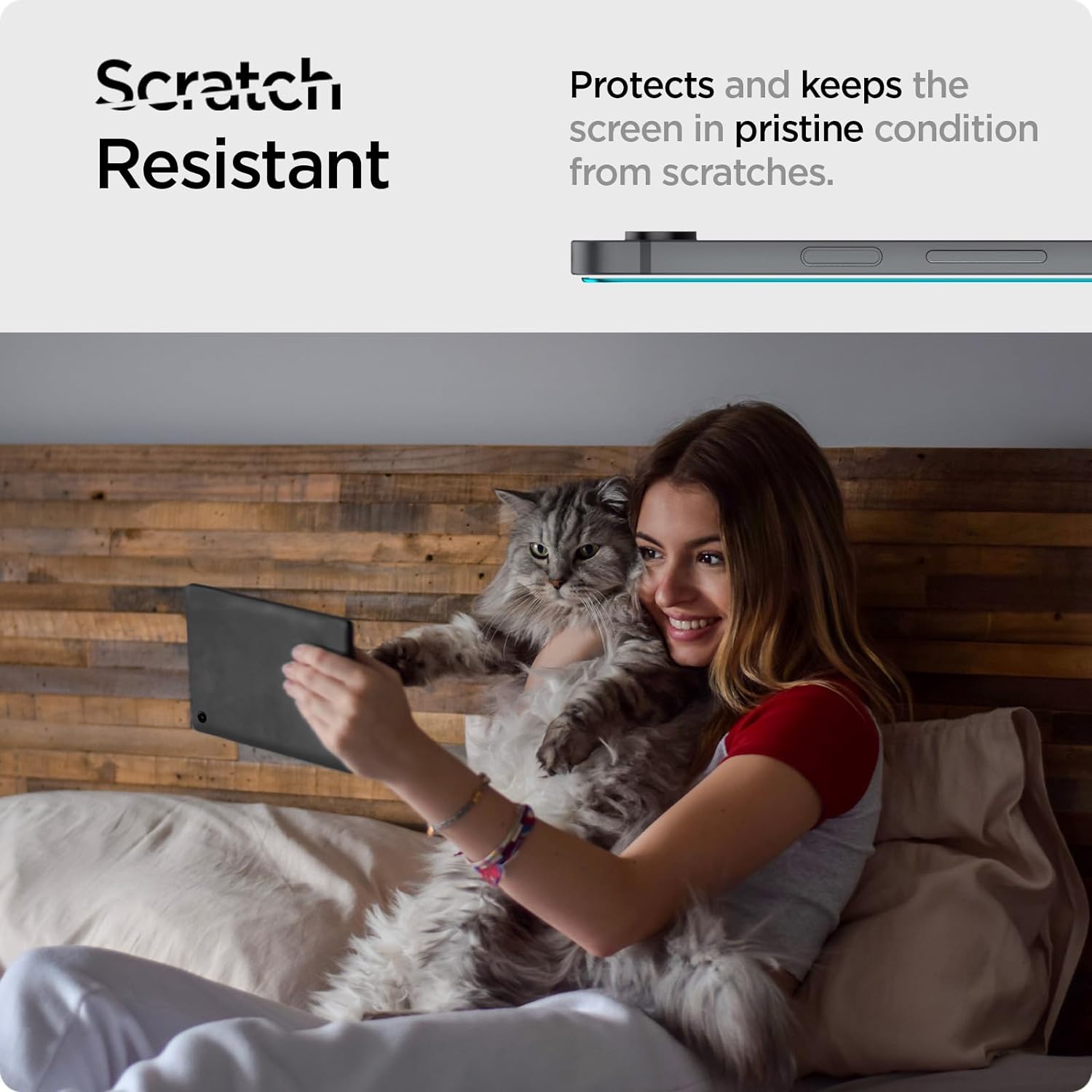 Spigen Glas.tR Slim 2023 Galaxy Tab S9 FE+ (12.4 吋) 玻璃保護貼, 透明