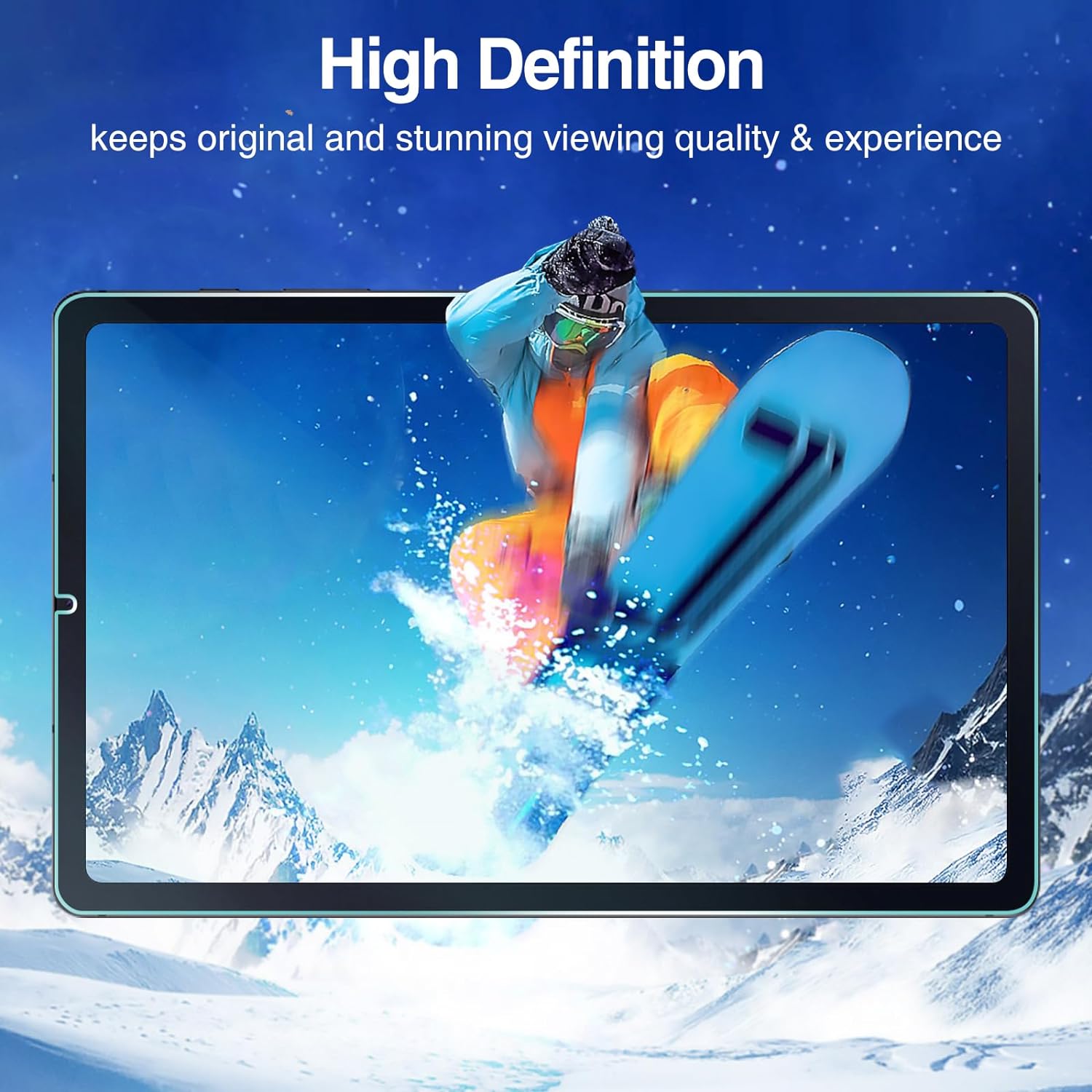 MLTIX Glass Pro 9H 高透 2022 Galaxy Tab S6 Lite (10.4 吋) 鋼化玻璃貼