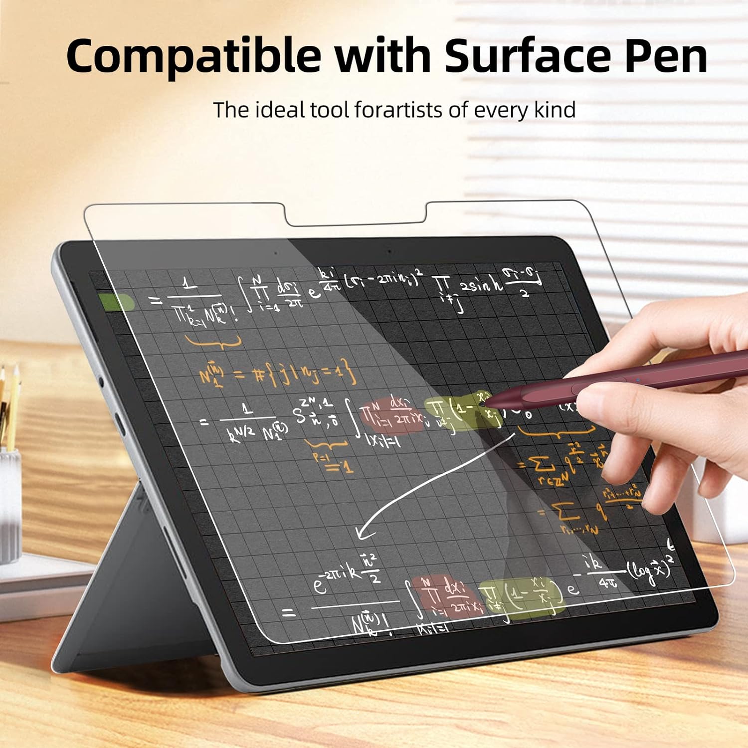 MLTIX Glass Pro 9H 高透 2018 Surface Pro 6 (12.3 吋) 鋼化玻璃貼
