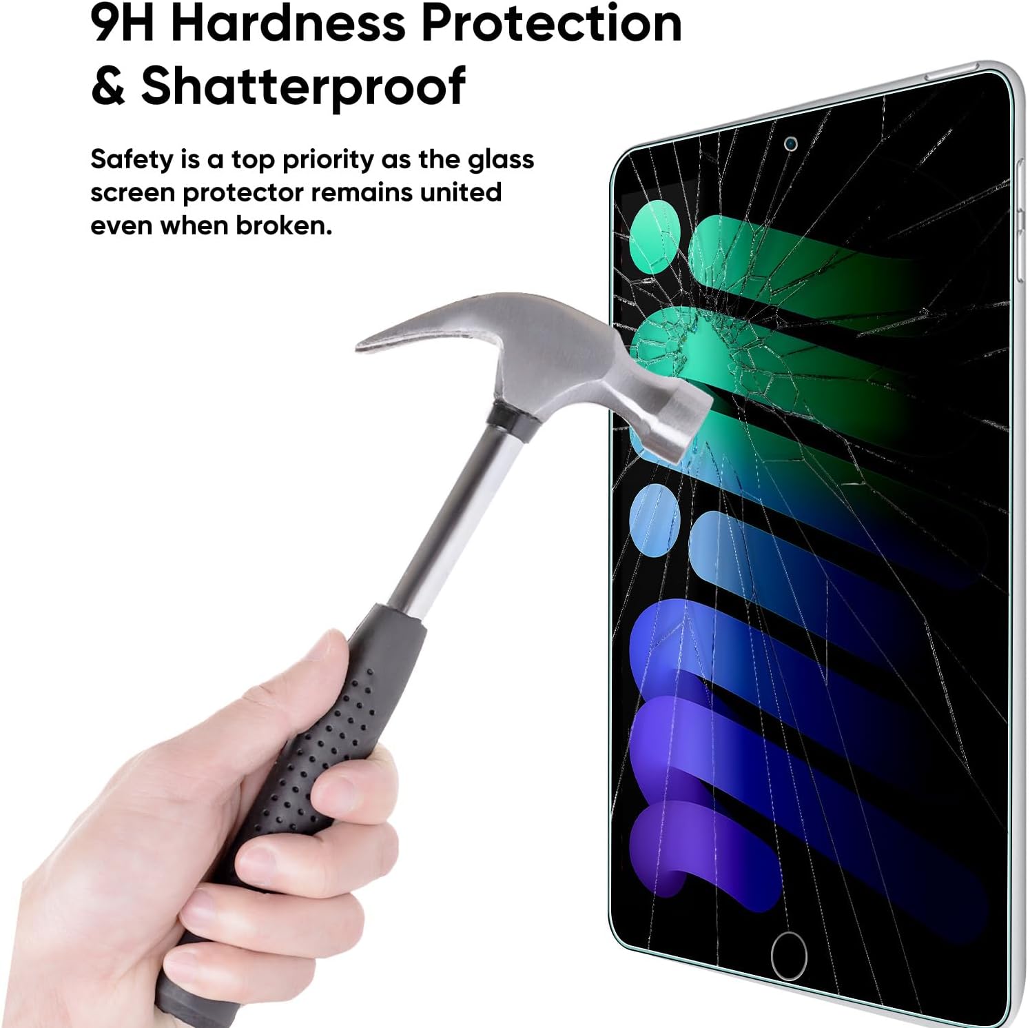 MLTIX 防窺 9H Glass Pro 2013 iPad Air 1 (9.7 吋) 鋼化玻璃貼