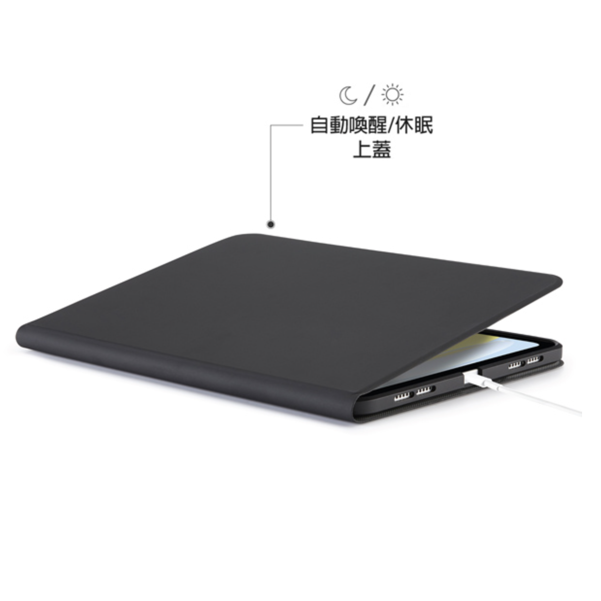 Pipetto Origami Folio 2022 iPad Pro 12.9吋 6代 磁吸式聰穎雙面夾, 粉色