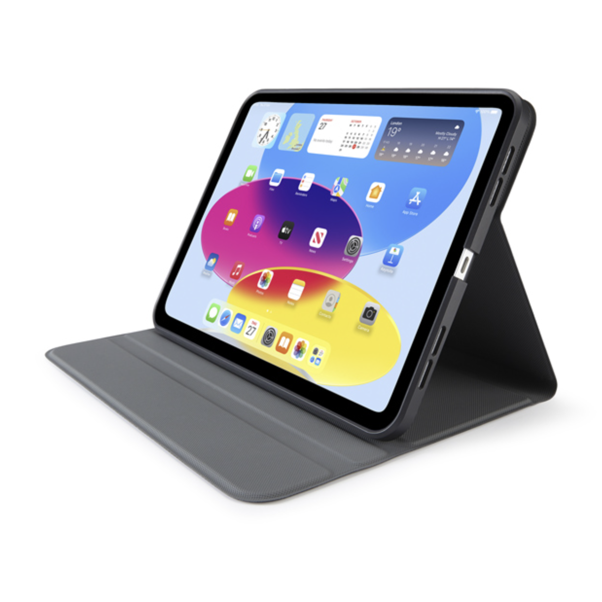 Pipetto Origami Folio 2022 iPad Pro 12.9吋 6代 磁吸式聰穎雙面夾, 粉色