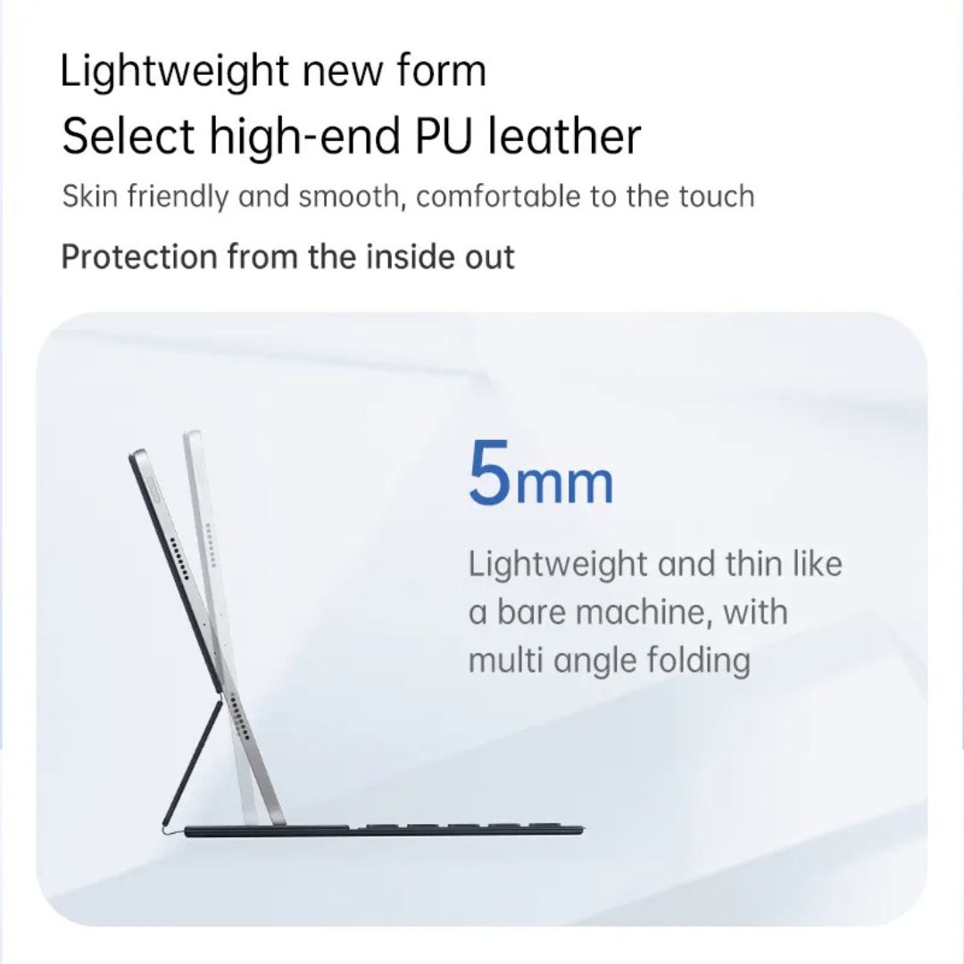 MLTIX MX-400 輕巧磁吸 2021 iPad Pro 11吋 3代 聰穎雙面夾鍵盤 - 繁體, 黑