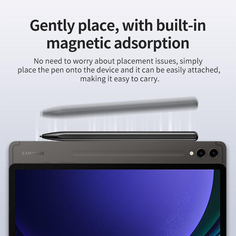 MLTIX M4 防誤觸 EMR Samsung S Pen 橡皮擦電磁觸控筆, 黑