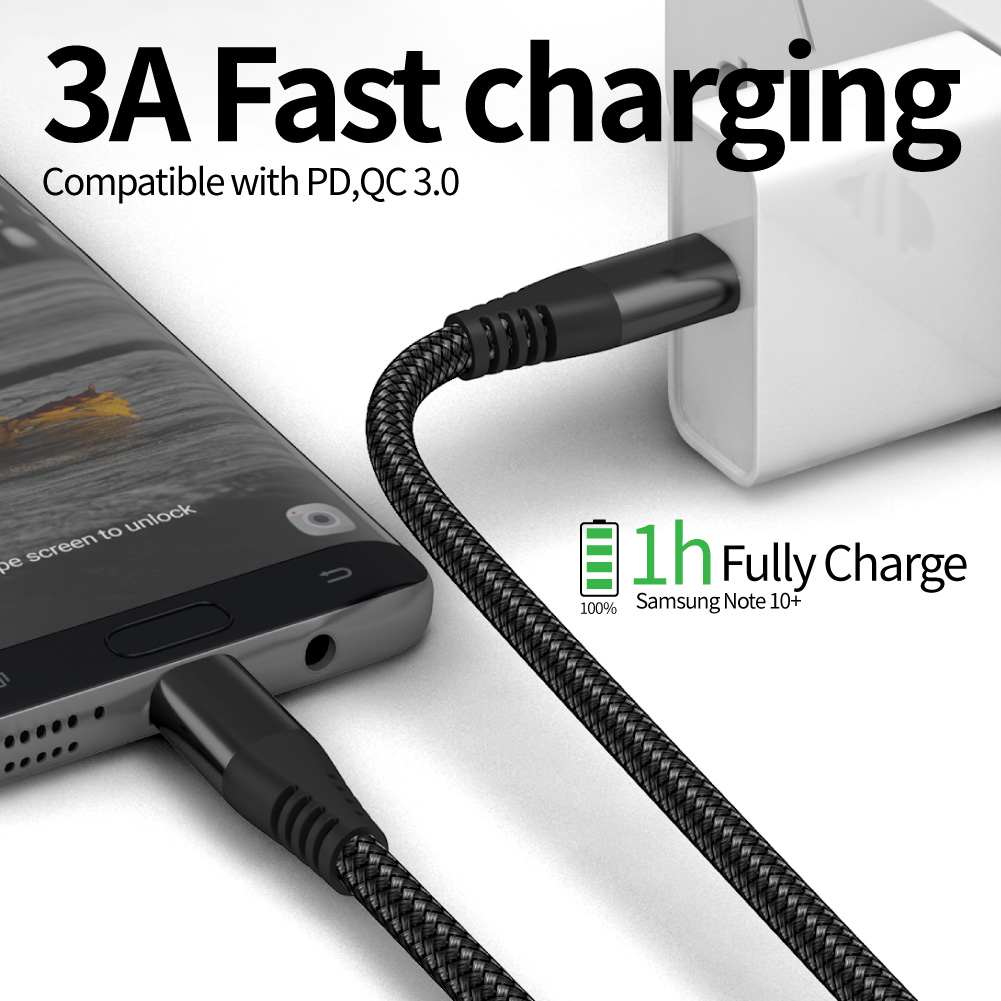 MLTIX ML系列 60W USB-C to USB-C 編織傳輸充電線 - 1M, 灰