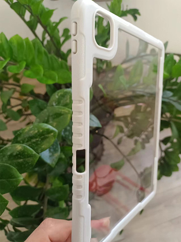 MLTIX Transparent 含筆槽 2020 iPad 8 (10.2 吋) 背蓋式平板保護殼, 黑