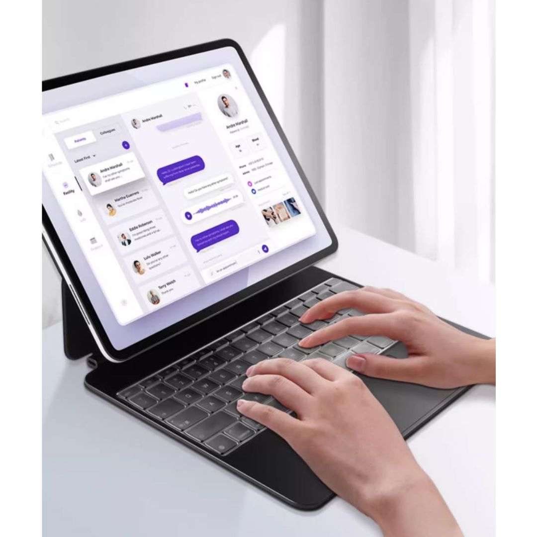 MLTIX SilkyTouch 防塵 2020 iPad Air 4 (10.9 吋) 鍵盤膜 - Apple 原廠巧控鍵盤專用
